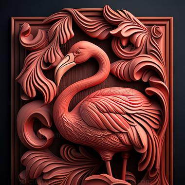 3D model st flamingo (STL)